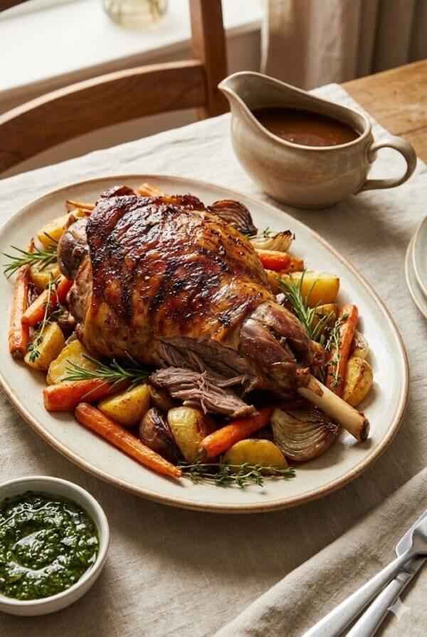 כתף כבש מבושל